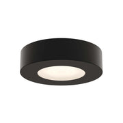 Push Puck 24V Surface Mount Puck Light in Black