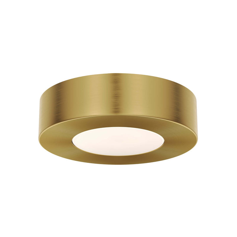 Push Puck 24V Surface Mount Puck Light in Gold