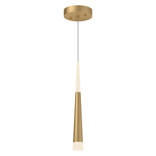 Ultra 2" Pendant in Brushed Gold