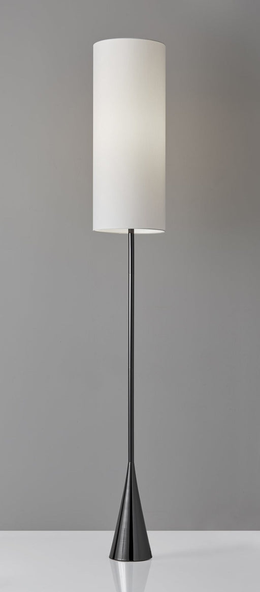 Bella Floor Lamp in Black Nickel