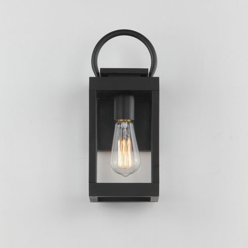 Nassau VX 1 Light Outdoor Wall Lantern in Black