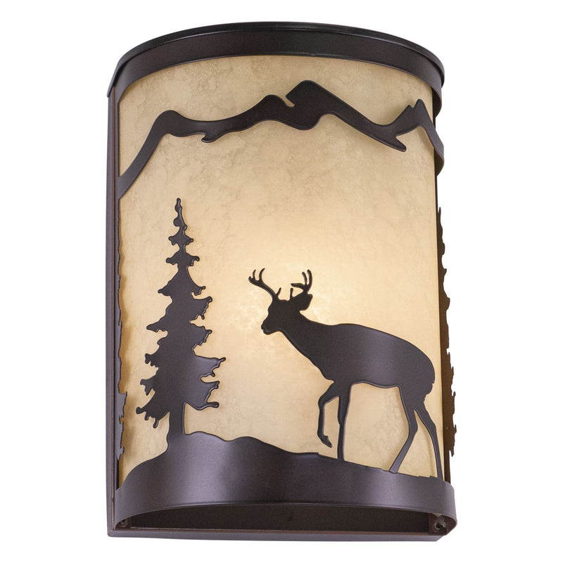 Bryce 8" Wall Sconce in Burnished Bronze