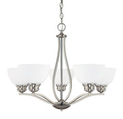 Stanton 5-Light Chandelier in Brushed Nickel