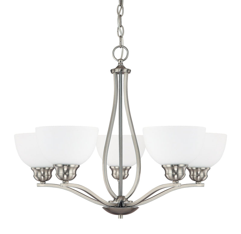 Stanton 5-Light Chandelier in Brushed Nickel