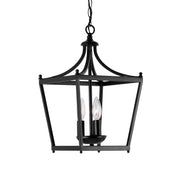 Stanton 3-Light Chandelier in Matte Black