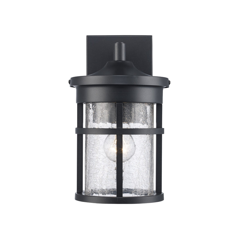 Avalon 11.5" Outdoor Wall Lantern in Black