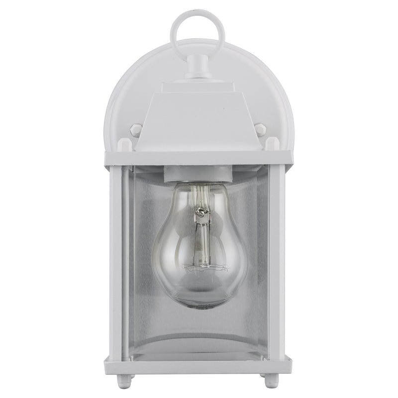 Patrician 1-Light 8.3" Outdoor Wall Lantern in White