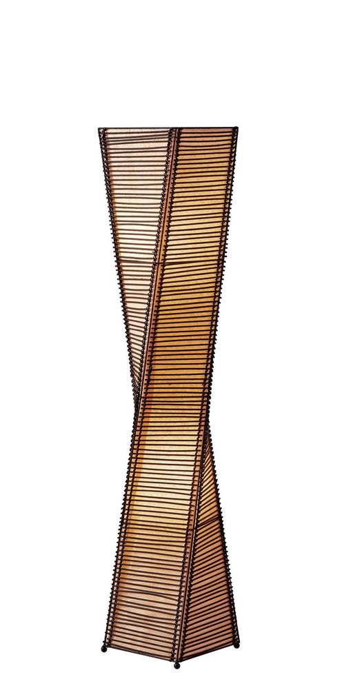 Stix 2-Light Floor Lamp in Black