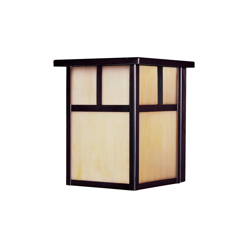 Coldwater 1 Light 7.5" Outdoor Wall Lantern in Burnished