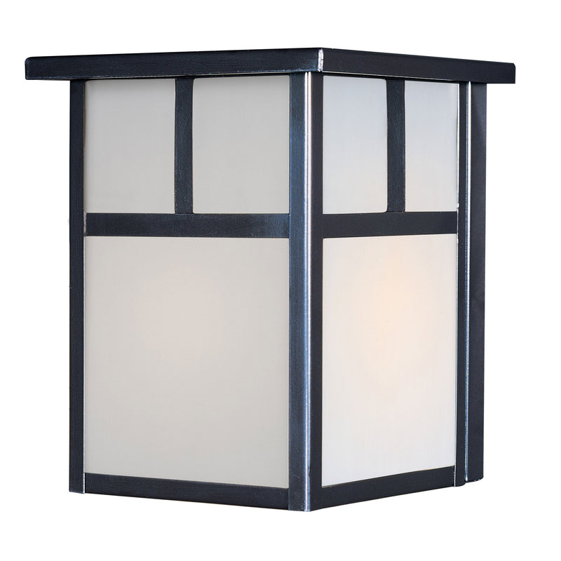 Coldwater 1 Light 7.5" Outdoor Wall Lantern in Black