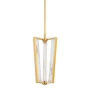 Edgemere 3-Light Pendant in Aged Brass