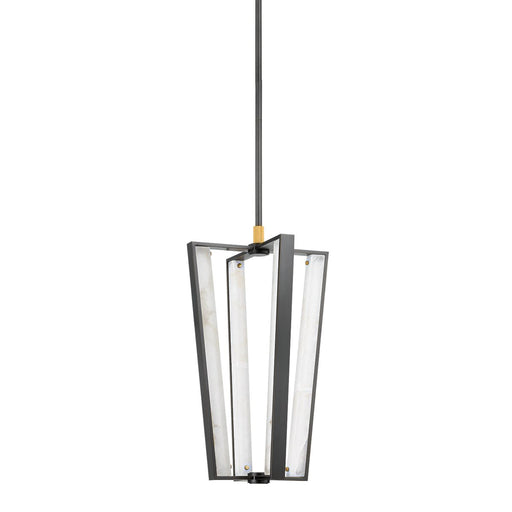 Edgemere 4-Light Pendant in Aged Brass / Distressed Bronze