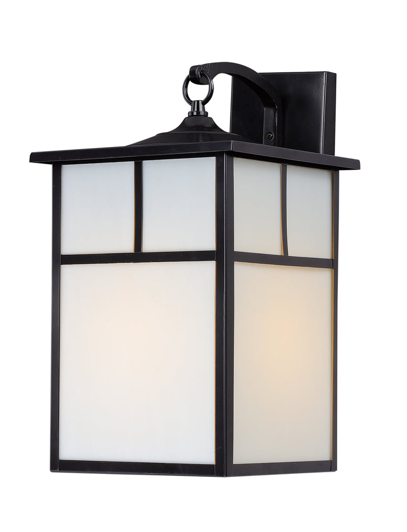 Coldwater 1 Light 16" Outdoor Wall Lantern in Black