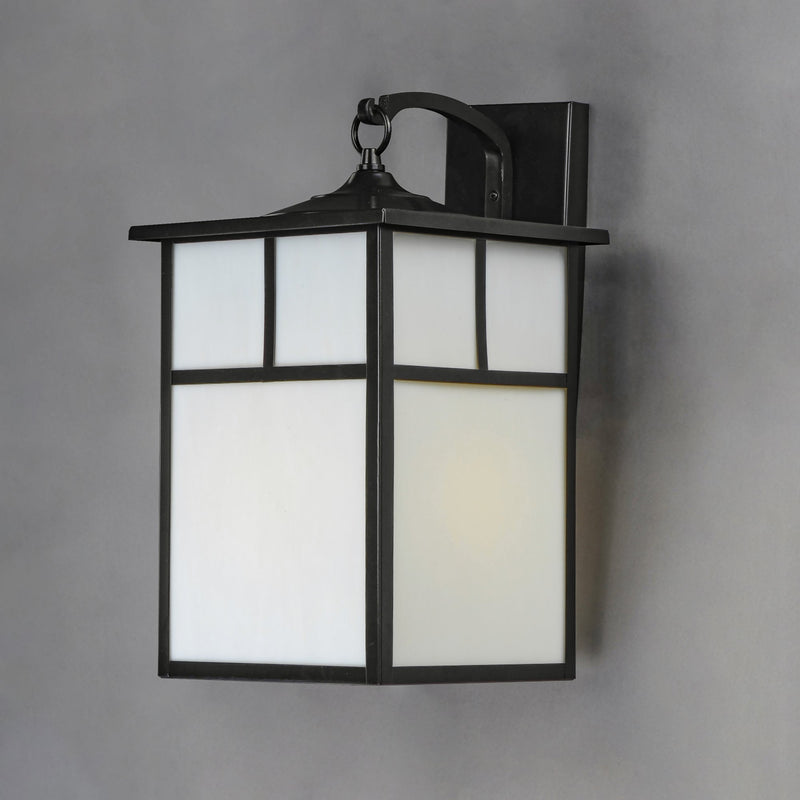 Coldwater 1 Light 16" Outdoor Wall Lantern in Black