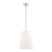 Prato Pendant in Brushed Nickel