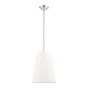 Prato Pendant in Brushed Nickel