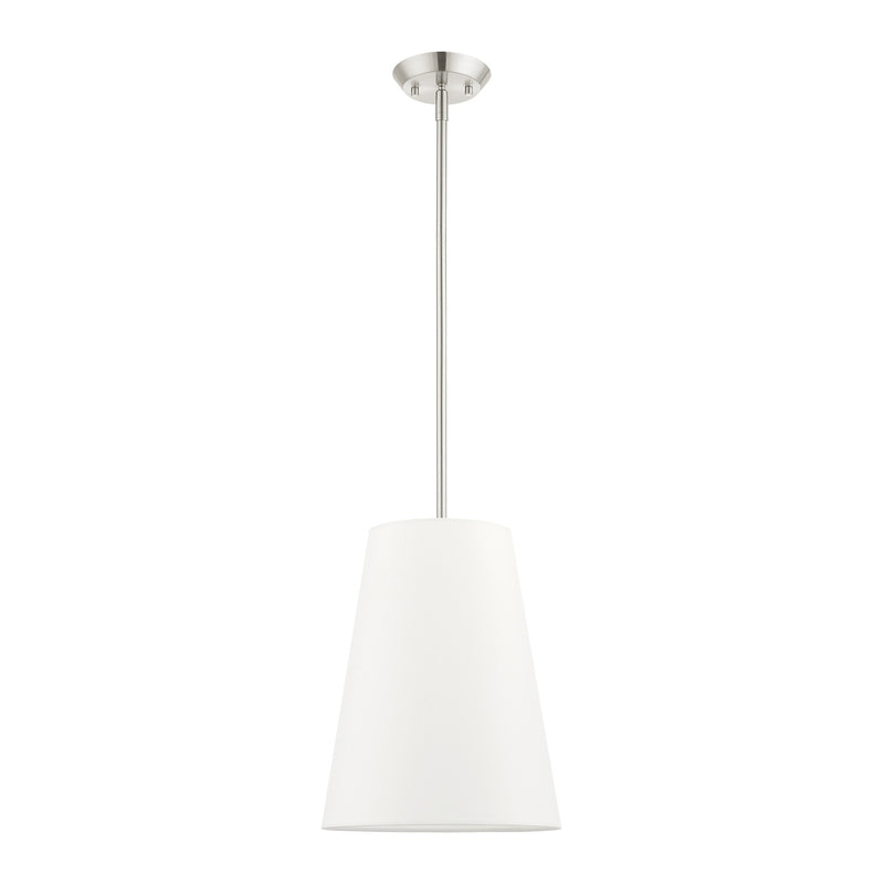 Prato Pendant in Brushed Nickel