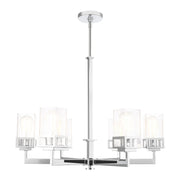Harding 6-Light Chandelier in Polished Chrome