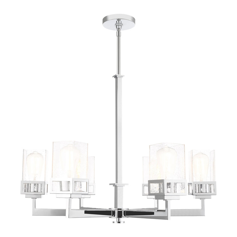Harding 6-Light Chandelier in Polished Chrome
