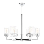 Harding 6-Light Chandelier in Polished Chrome