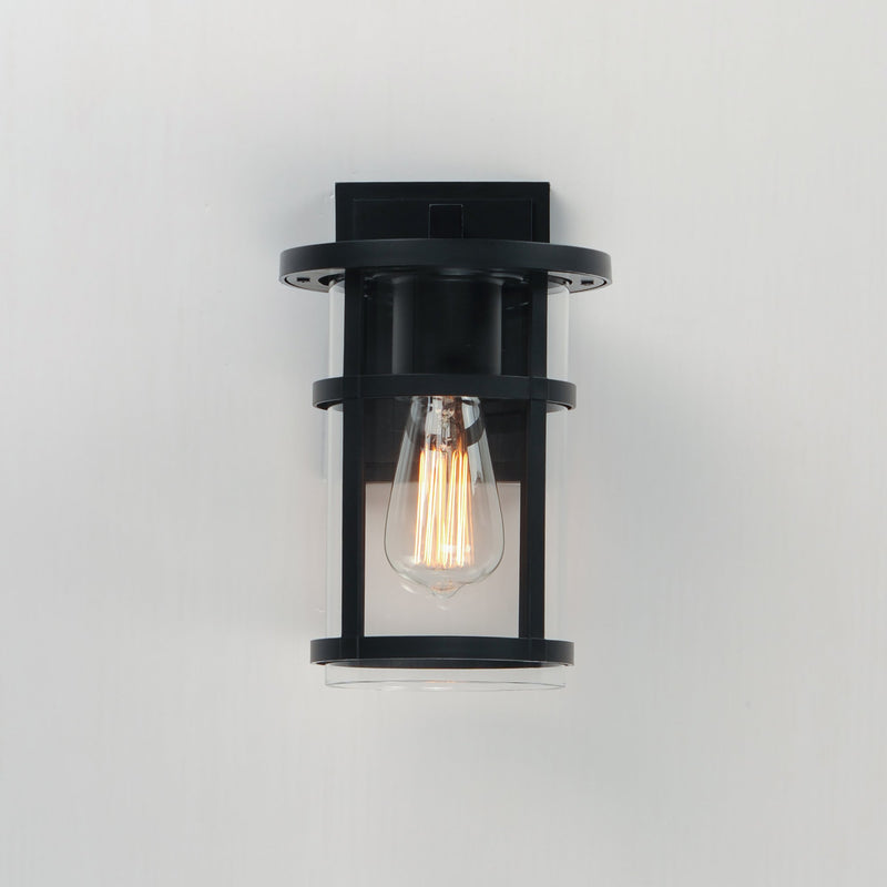 Clyde VX Outdoor Wall Sconce in Black