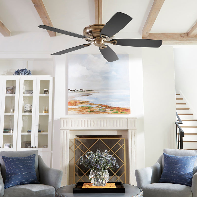 Alto 62" 5-Blade Ceiling Fan in Aged Brass