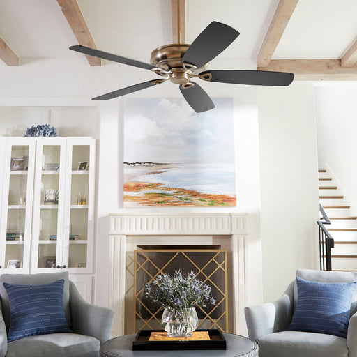Alto 62" 5-Blade Ceiling Fan in Aged Brass