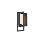 Formation VX 10" Outdoor LED Wall Sconce in Black