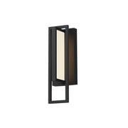 Formation VX 14" Outdoor LED Wall Sconce in Black