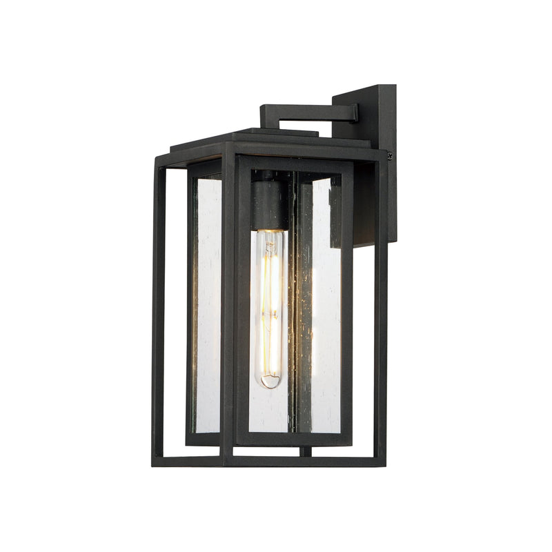 Cabana VX 1 Light Medium Outdoor Wall Sconce in Black