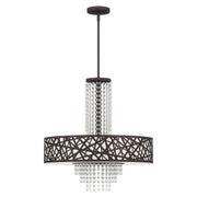 Allendale 5-Light Pendant in Bronze