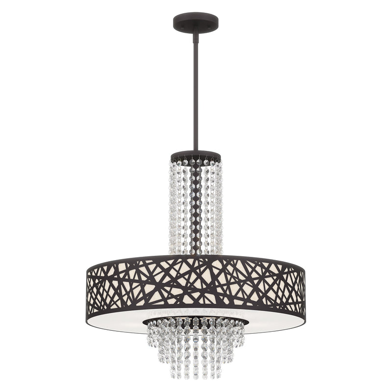Allendale 5-Light Pendant in Bronze