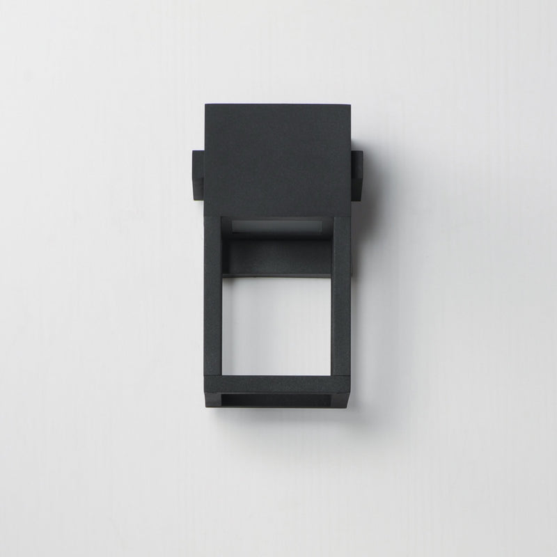 Strand VX 10" Outdoor LED Wall Sconce in Black