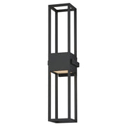 Strand VX 31" Up and Down LED Outdoor Wall Sconce in Black