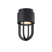 Quayside VX Outdoor LED Flush Mount in Black