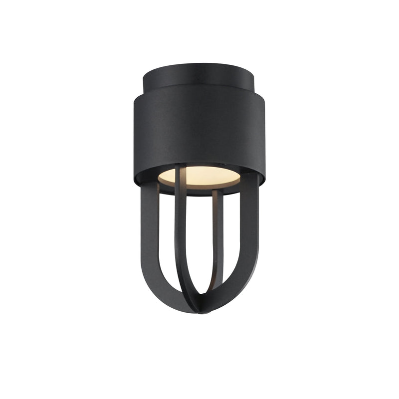 Quayside VX Outdoor LED Flush Mount in Black