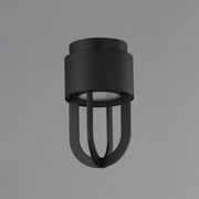Quayside VX Outdoor LED Flush Mount in Black