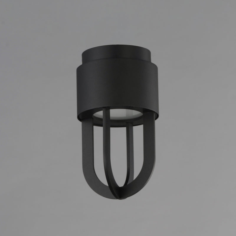 Quayside VX Outdoor LED Flush Mount in Black