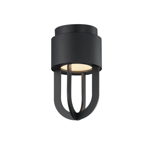 Quayside VX Outdoor LED Flush Mount in Black