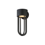 Quayside VX 14" Outdoor LED Wall Sconce in Black