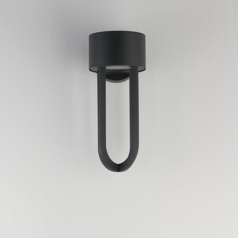 Quayside VX 14" Outdoor LED Wall Sconce in Black