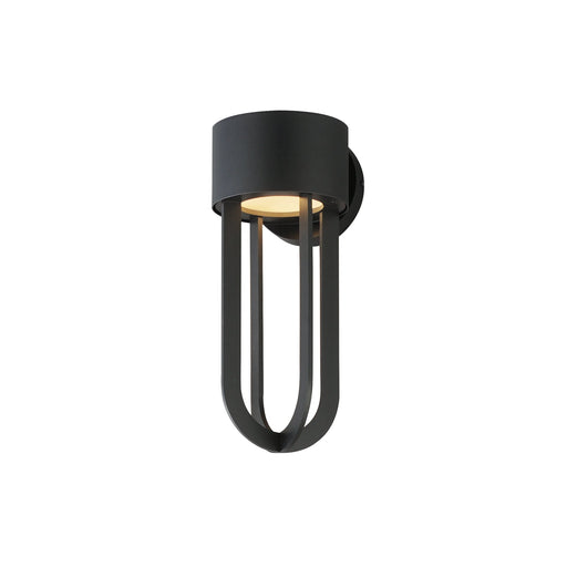 Quayside VX 14" Outdoor LED Wall Sconce in Black