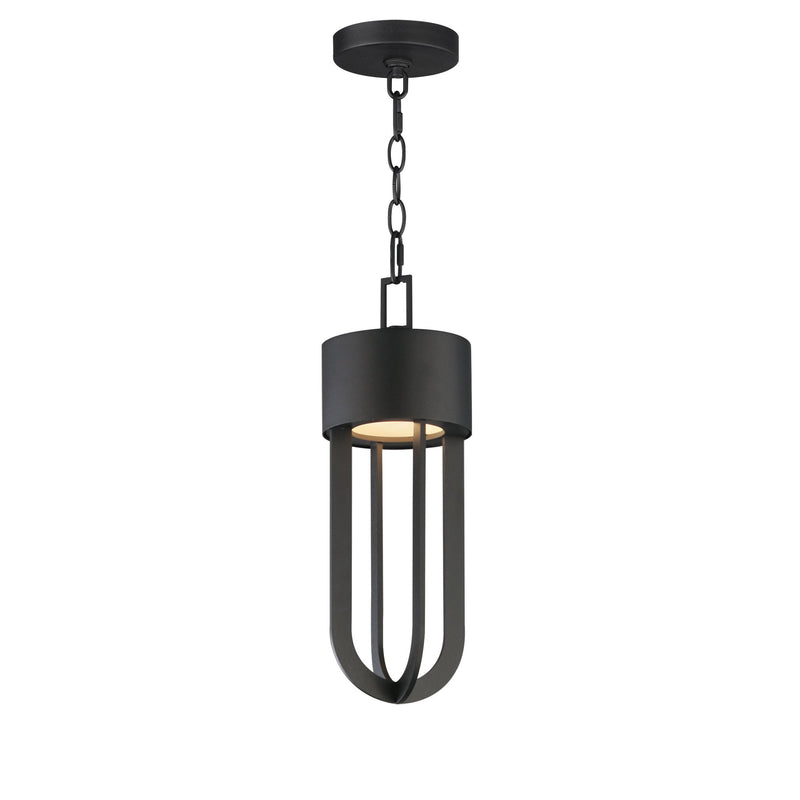 Quayside VX 14" Outdoor LED Pendant in Black