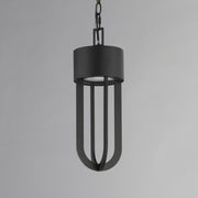 Quayside VX 14" Outdoor LED Pendant in Black
