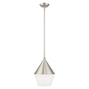 Stockholm 10" Pendant in Brushed Nickel