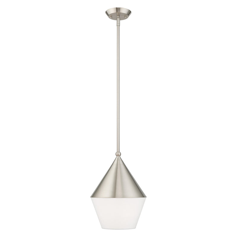 Stockholm 10" Pendant in Brushed Nickel