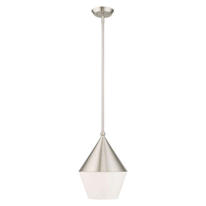 Stockholm 10" Pendant in Brushed Nickel