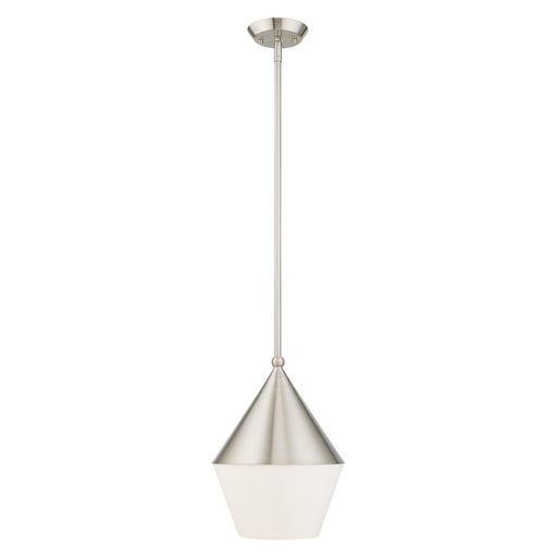 Stockholm 10" Pendant in Brushed Nickel