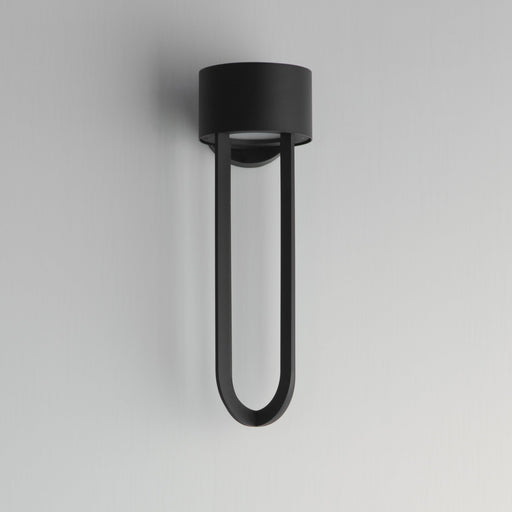Quayside VX 18" Outdoor LED Wall Sconce in Black