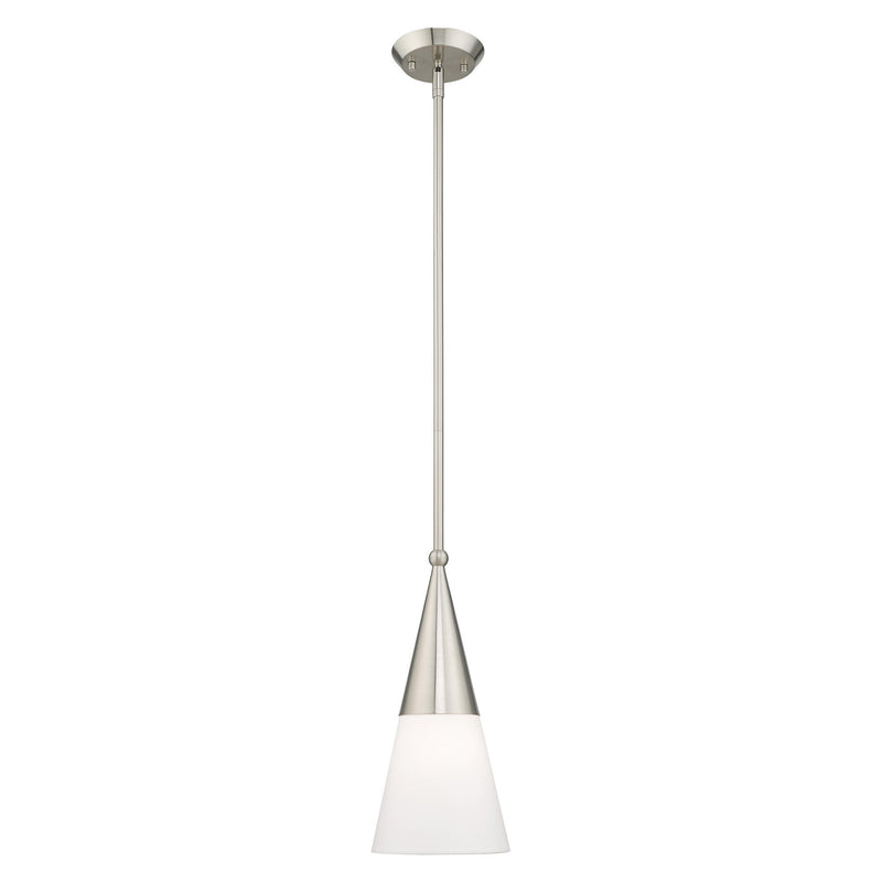 Stockholm Mini Pendant in Brushed Nickel
